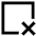Close Window Remove Icon from Sharp Line Set