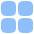 Layout Grid Icon from Plump Flat Set