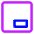 Layout Position Bottom Right Icon from Core Neon Set