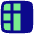 Layout Window 43 Icon from Plump Pop Set