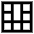 Layout Window 45 Icon from Sharp Line Set