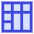 Layout Window 46 Icon from Sharp Duo Set