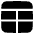 Layout Window 8 Icon from Plump Solid Set