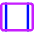 Page Width Full Icon from Core Neon Set