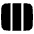 Page Width Normal Icon from Plump Solid Set