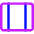 Page Width Wide Icon from Core Neon Set