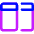 Split Horizontal Icon from Core Neon Set