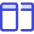 Split Horizontal Icon from Core Duo Set