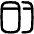 Split Horizontal Icon from Flex Line Set