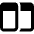 Split Horizontal Icon from Core Remix Set