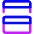 Split Vertical Icon from Core Neon Set