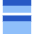 Split Vertical Icon from Sharp Flat Set