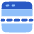 Split Window Icon from Plump Flat Set