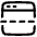 Split Window Icon from Plump Line Set