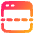 Split Window Icon from Plump Gradient Set