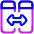 View Side By Side Icon from Plump Neon Set