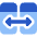 View Side By Side Icon from Core Flat Set