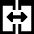 View Side By Side Icon from Sharp Solid Set