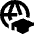 Global Learning Icon from Sharp Remix Set