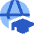 Global Learning Icon from Sharp Flat Set