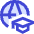 Global Learning Icon from Sharp Duo Set