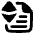 Document Smart Contract Icon from Plump Remix Set