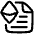 Document Smart Contract Icon from Plump Line Set