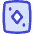 Card Game Diamond Icon from Flex Duo Set