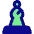 Chess Bishop Icon from Core Pop Set | Free Download as SVG Vector and Transparent PNG | Streamline icons