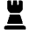 Chess Rook Icon from Plump Solid Set