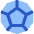 Dice D12 Icon from Core Flat Set