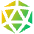 Dice D20 Icon from Core Gradient Set