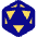 Dice D20 Icon from Core Pop Set