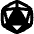 Dice D20 Icon from Flex Remix Set