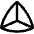 Dice D4 Icon from Flex Line Set