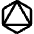 Dice D8 Icon from Core Line Set