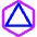 Dice D8 Icon from Core Neon Set