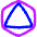 Dice D8 Icon from Flex Neon Set