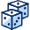 Dices icon - Free transparent PNG, SVG. No sign up needed.