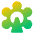 Ferris Wheel Icon from Core Gradient Set
