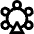 Ferris Wheel Icon from Sharp Line Set