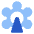 Ferris Wheel Icon from Core Flat Set