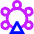 Ferris Wheel Icon from Sharp Neon Set