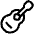 Guitar Icon from Plump Line Set