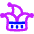 Jester Joker Hat Icon from Flex Neon Set