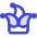 Jester Joker Hat Icon from Core Duo Set