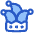 Jester Joker Hat Icon from Plump Duo Set