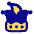 Jester Joker Hat Icon from Plump Pop Set