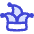 Jester Joker Hat Icon from Flex Duo Set