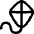 Kite Icon from Flex Line Set